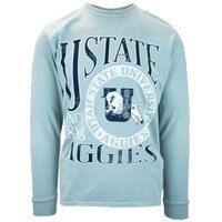 U State Since 1888 Retro Bull Logo Unisex Long-Sleeve T-Shirt Green